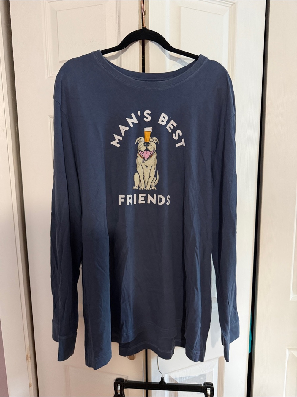 Life Is Good Men's Crusher Tee Navy Blue
